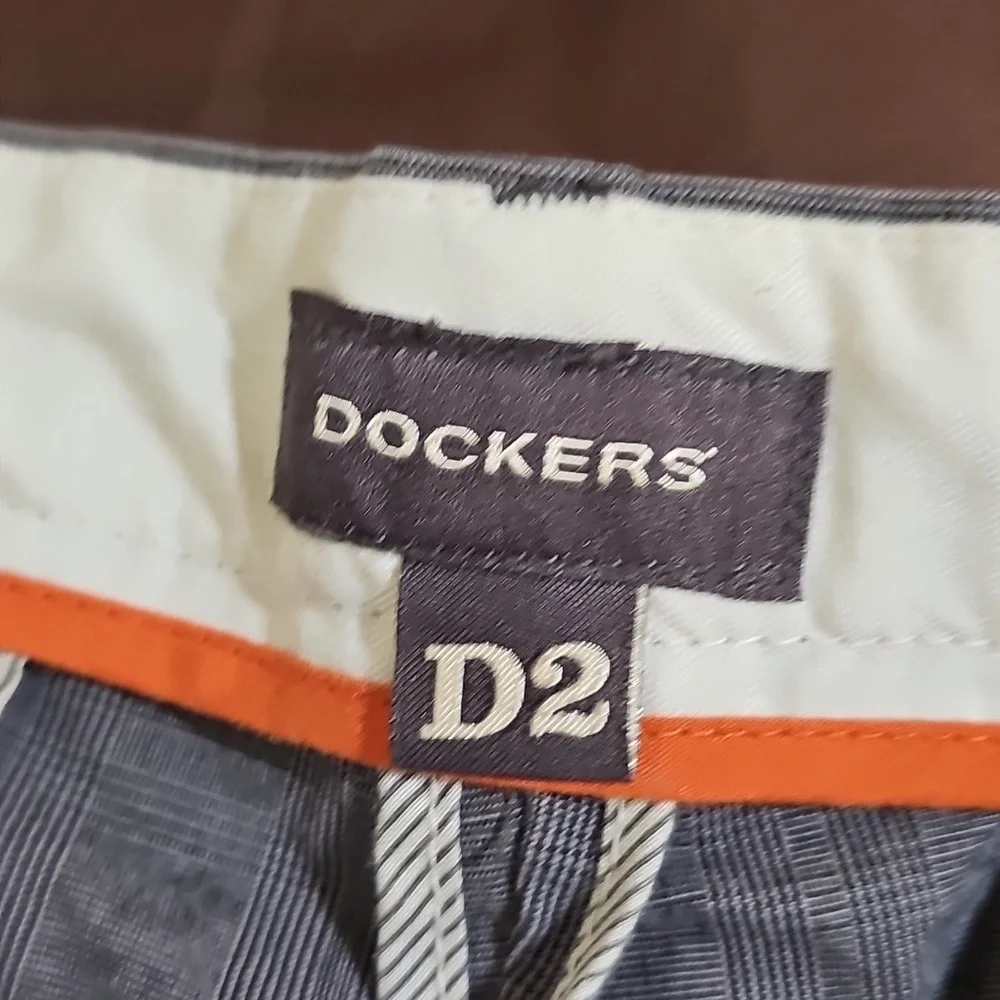 Dockers Men's Gray Dress Pants D2 100% Cotton Size 36x29